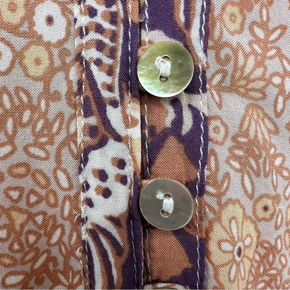 Spell Xanadu Mini Play Dress Gold Dust XS Peacocks Boho Ruffle GUC - Picture 12 of 16